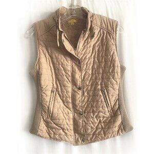 Women's vest, beige, nice, size M. Warm